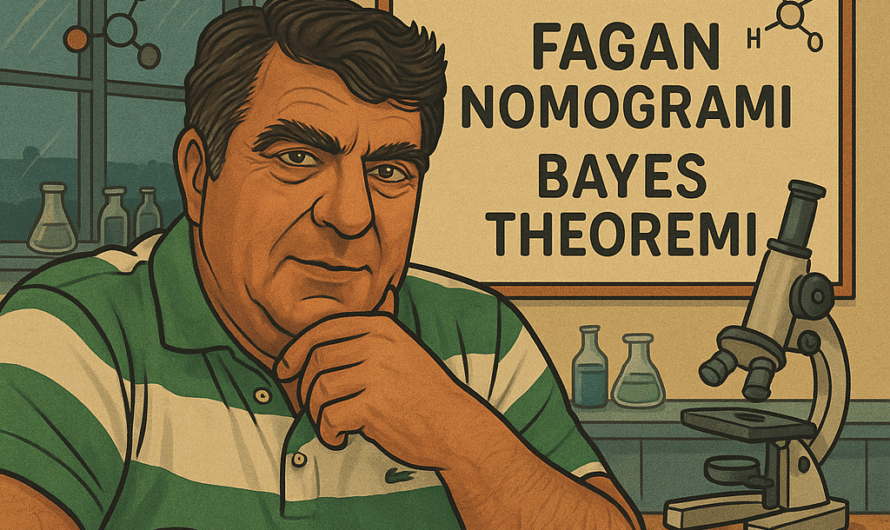 2. Klinik Laboratuvarların, doğruluk ve geçerlilik değerlendirmeleri ; İKİNCİ BÖLÜM ( Likelihood Ratios, Fagan Nomogramı, Bayes Teoremi, ODDS )